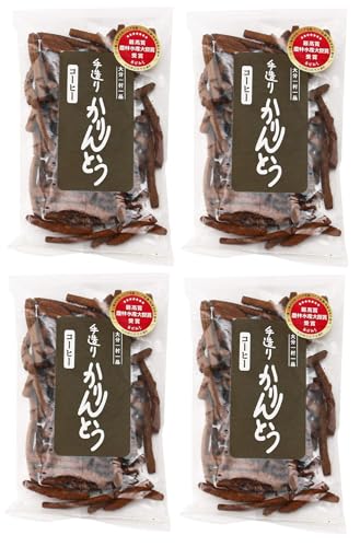 畦道グループ食品加工組合 手造りかりんとう コーヒー 70g×4袋 農林水産大臣賞受賞 無添加