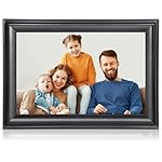 10.1 Inch WiFi Digital Picture Frame, 1280x800HD IPS Touch Screen Digital Photo Frame Electronic,16GB Memory, Auto-Rotate, Wall Mountable, Share Photos/Videos Instantly via Uhale App from Anywhere