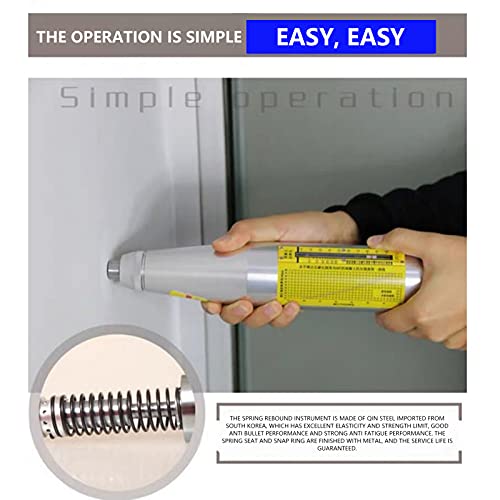 Multitesters, Chacerls HD-225A Betontesthamer Resiliometer Betonterugslagtester Hamer - Image 4