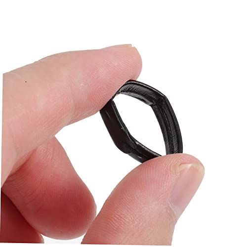 8pcs Replaceable Leather Watch Band Hoops Watch Strap Holders for Securely Retaining2