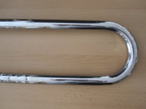 Bad- und WC-Stützklappgriff 85 cm lang, Edelstahl, Silber, Poliert, 120 kg Belastung, Modern, Glossy