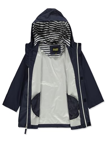 Boy's Rain Coat Jacket - navy, 10-123