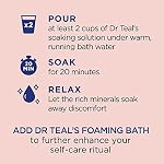 Dr Teal's Pure Epsom Salt Soak, Wellness Therapy with Rosemary & Mint, 3 lbs (Pack of 4) - Image 4