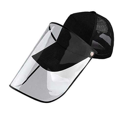 Jeash 2020 Protection Safety Full Face Shield for Child,Unisex Protective Hat Cover Outdoor