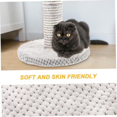 Set de 2 postes rascadores para gatos diseño elefante y cebra miniatura 4