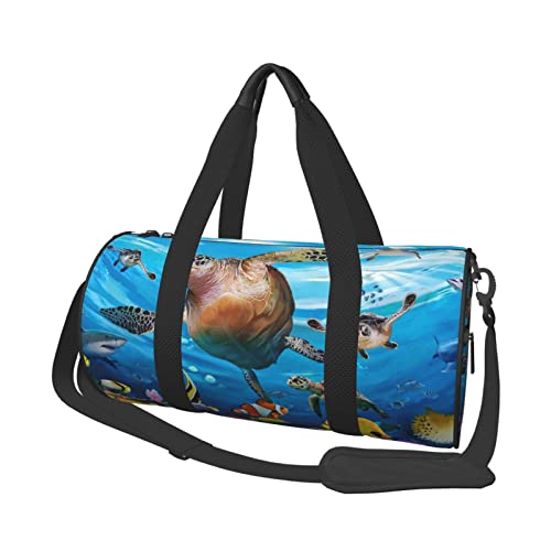 Sac de sport noir pour homme et femme avec grand compartiment étanche