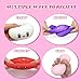 Dumpling Squishies,3.4inch Colorful Dumpling Stress Balls, Fidget Sensory Toy, Squeeze Dough Ball Stress Relief Hand Toys with Food Steamer, Dumpling Squishy Mystery Box, 6 Colors Random(1pack)