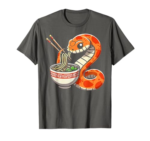 Corn Snake Ramen Terrarium Reptile T-Shirt