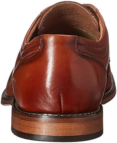 Stacy Adams Men's Faulkner Plain Toe Oxford, Cognac, 10 M US | Image 2