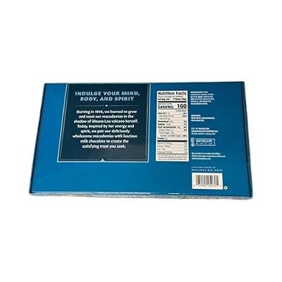 Mauna Loa Mountains Milk Chocolate Covered Macadamia Nuts, 15-Count, 5-Ounce package (Pack of 12)