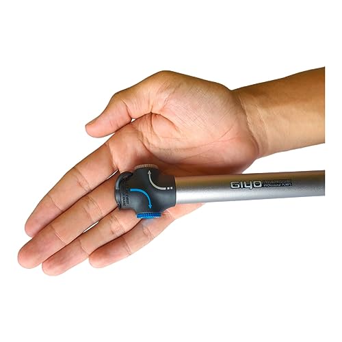 MINI BOMBA ALUMINIO GIYO PARA BICICLETA BIKE 2 EM 1 ENCAIXE PARA CO2 PRESTA GC05