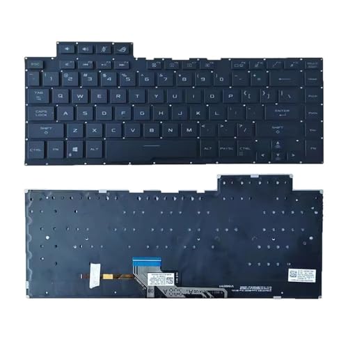 Clavier rétroéclairé ASUS ROG Zephyrus M15 GU502L GU502LU Noir Disposition RU