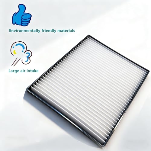Image of 2pcs Cabin Air Filter Compatible with Kenworth 660 T680 T800 T880 Peterbilt 387 567 579 Replaces# PA30269 F37-1018 S28571 S-9034 AF56102