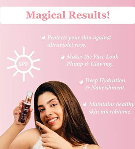 Image of VauriiC Glow & Go Gift Set with Premium Luxury Gift Box, CC cream 50 gm, Face wash 100 ml, Face Moisturizer 50 gm & Lip conditioner | Best Gift for Birthday, Anniversary | 100% Vegan | Bath & Body