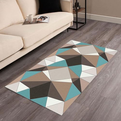 Tapis de couloir long 40x490 cm absorbant et lavable modèle B - 5