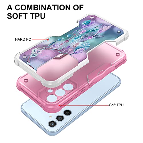 Coque Samsung S23 Plus robuste antichoc double couche graphique - 2