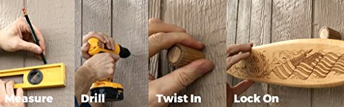 Campfire Arts The Name Of The Lord Is A Strong Tower - Scripture Sword Sign - Hand Crafted - Made In The Usa #TOP5