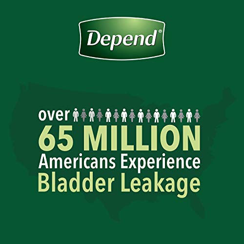 Image of Depend FIT-FLEX Incontinence Underwear for Men, Maximum Absorbency, Disposable, Large, 40 Count