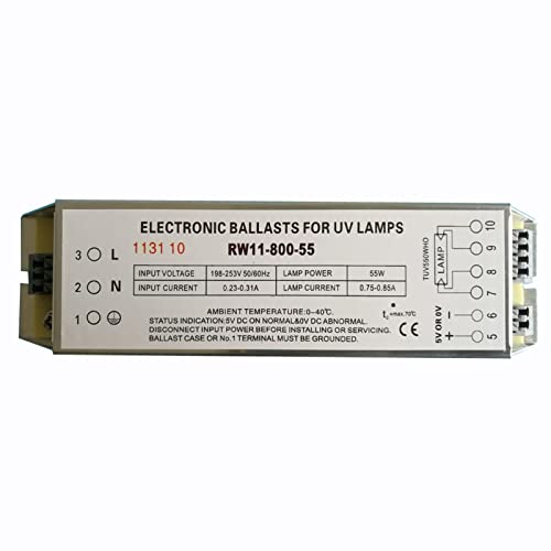 INPETS Reattori elettronici Lampada for zavorra lampade Rw11-800-55. Lampade 55W.