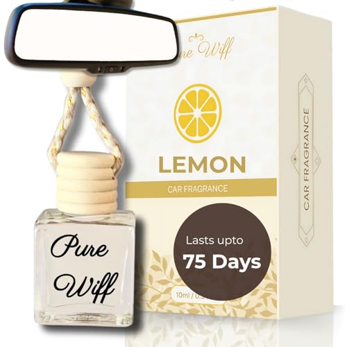 PURE WIFF Premium Car Perfume Diffuser 10 ML Lemon Car Freshener