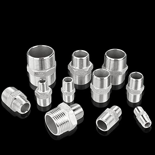 Mamelon hexagonal union bsp mâle en acier inoxydable 304 durable et résistant