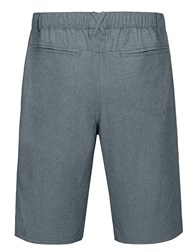 Image of Little Donkey Andy 12 Inch Inseam Golf Shorts for Men Bermuda Quick Dry Elastic Waist Shorts for Hiking Travel Casual