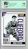 Nique Clifford 2025 Panini Instant #BWR-18 Black White 1/256 Rookie Card PGI 10