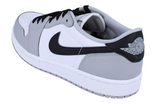 Air Jordan 1 Low OG Shoes (CZ0790-110, White/Wolf Grey/Black) Size 9.52