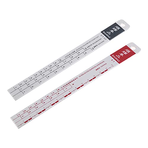 Ankexin Paint Mixing Tool - Dipstick Scale and Mixing Ruler - Small (20 * 2CM)