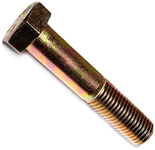 Image of Hard-to-Find Fastener 014973255862 Grade 8 Coarse Hex Cap Screws, 1-8 x 5-Inch, 5-Piece