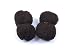 Capilli Tight Afro Kinky Human Hair 8", 2 Piece Bundle 2oz (1oz each) (2-dark brown)