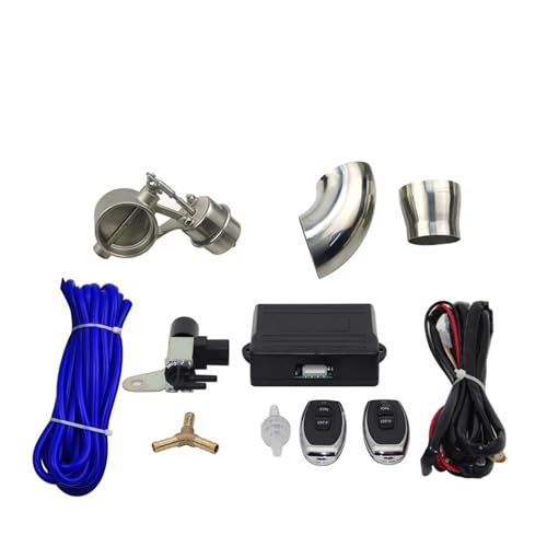 Kit télécommande pour soupape d'échappement universel 70mm L