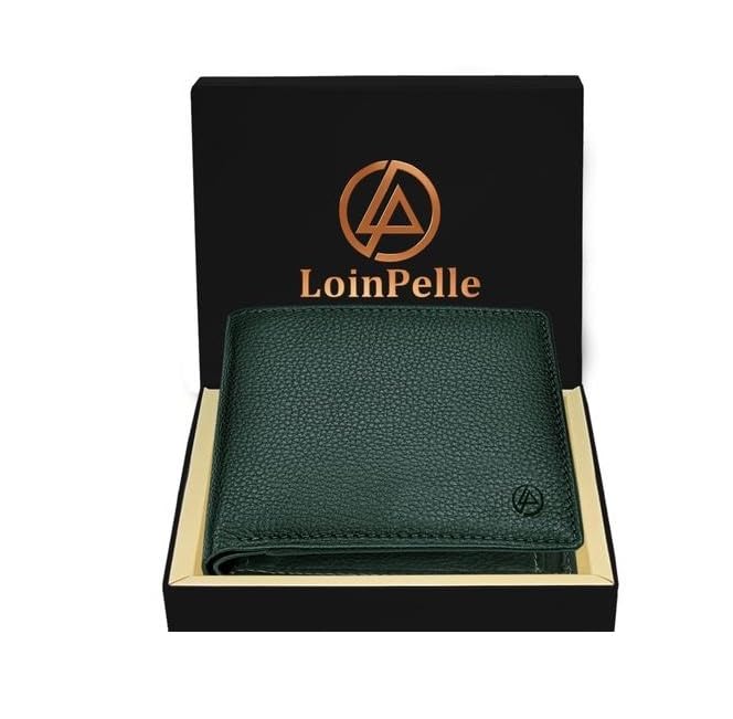 LIONPELLEProtected 100% Leather Gift Hamper for Men | Leather Wallet for Men's | Wallets Branded | Wallets for Men (Lee-on Black),Leather Wallet Combo for Men-picture-41
