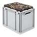 Produktbild aidB Eurobox, NextGen Seat Box, camouflage Griffe offen, 43-32 - Einzel