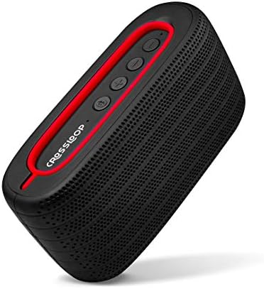 Crossloop Volar High Definition Portable Wireless Bluetooth Speaker with Leading 12 Hours Battery Life, Extra Deep Bass, Waterproof, Dust Proof, Rustproof Speaker with Mic, Loud Audio for Phone Calls