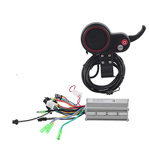 Alomejor Controller LCD Display 24V/36V/48V/60V 250W/350W Speed Controller with LCD Display Panel for Electric Scooter(XL)