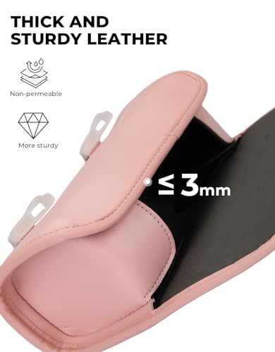 Image of KEMIMOTO Motorcycle Fork Tool bag Bike Handlebar Bag Universal Compatible with Motorcycle Front Forks Handlebar Sissy Bar girls bike Bag pink women bike bag