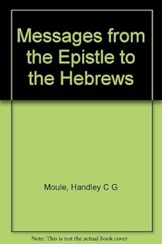 Hardcover Message from the epistle to the Hebrews Book