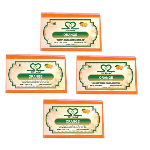 Image of Orange Glycerine Soap (4 x 125 g)