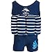 Float Suit von Konfidence, Farbe blau gestreift, Größe 1-2 Jahre