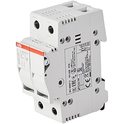 ABB E92/32PV D Pole 32 Amp Miniature Fuse Holder (2CSM204703R1801) Cover