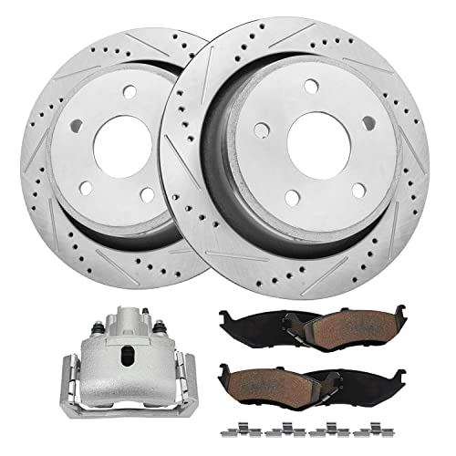 Detroit Axle - Rear Brake Kit for 2005-2018 Dodge Ram 1500 2004-2009