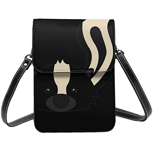 Pochette portable en cuir Skunk, le petit sac à bandoulière idéal pour vos sorties urbaines