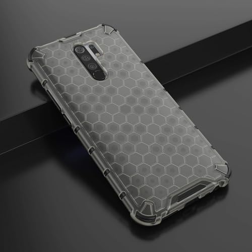 Image of Glasgow Back Case Cover Designed for Poco M2 - Black