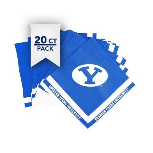Desert Cactus BYU Brigham Young University Cougars 20 count Napkin (A)
