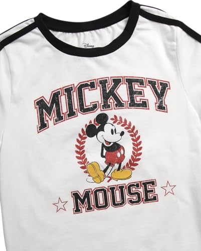 Image of Disney Lightning McQueen Mickey Mouse & Stitch Womens Retro Graphic Tees