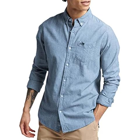 Camiseta con Botones Superdry M4010064A Cover