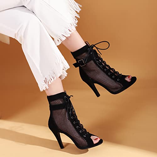 Image of Scaoruki Women Classic Gladiator Sandals Summer Booties Breathable Mesh Sandals