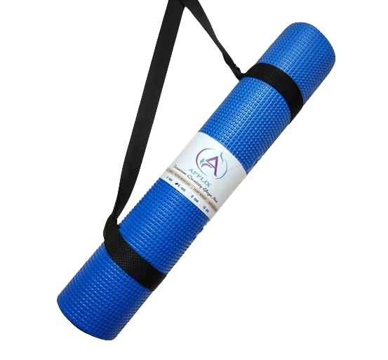 Afflix 8mm EVA Yoga Mat for Yoga Asanas and exercises, Pure EVA material for Yoga Mat for Men for Workout, Yoga, Fitness, Yoga Mat 8mm Gym Mat Color (Blue) (B0DDZJR3RC) Amazon Price History, Amazon Price Tracker