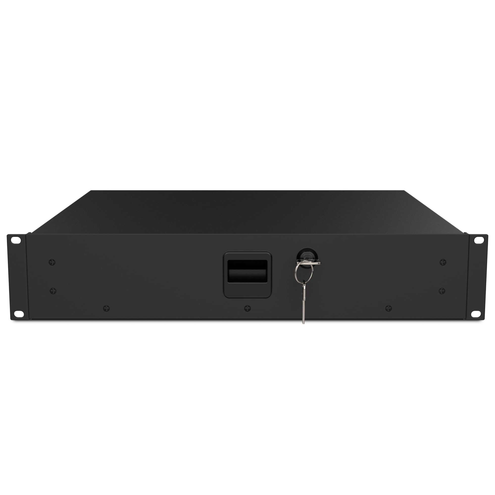 Audibax Pro Rack Drawer Ext 2U Cajon Extraible para Rack Fijo con Llave